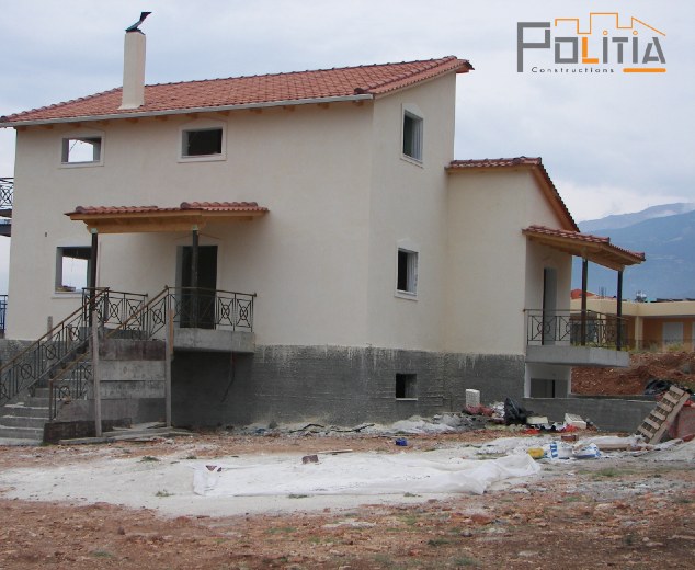 Κατασκευή σύμμεικτης κατασκευής κατοικίας στην Πάτρα